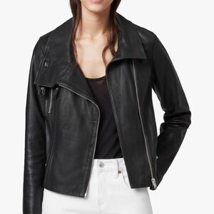 Like New All Saints Bales Biker Jacket - US size 8